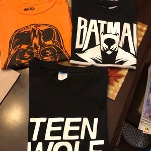 3 Tee shirts-Short sleeve